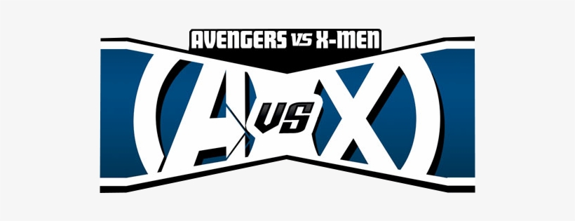Avengers Vs Xmen - Avengers Vs X Men Logo, transparent png #576859