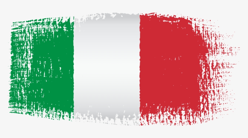 Italian Flag Brush Effect Png - Italy Flag Without Background, transparent png #576860