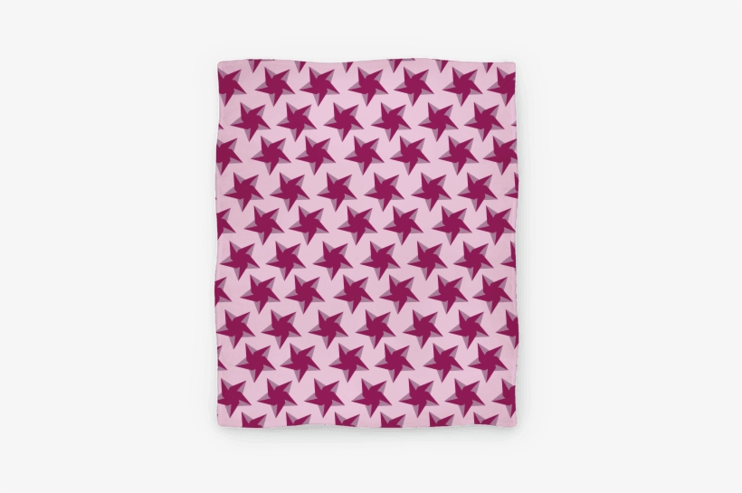 Pink Star Pattern Blanket - Pink Star Pattern Tote Bag: Funny Tote Bag From Lookhuman., transparent png #577136
