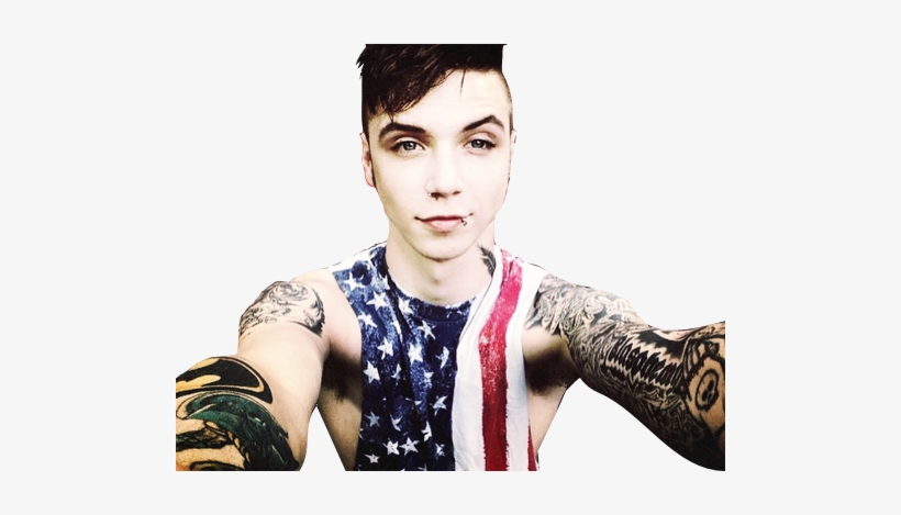 Andy Biersack Tumblr Png, transparent png #577154