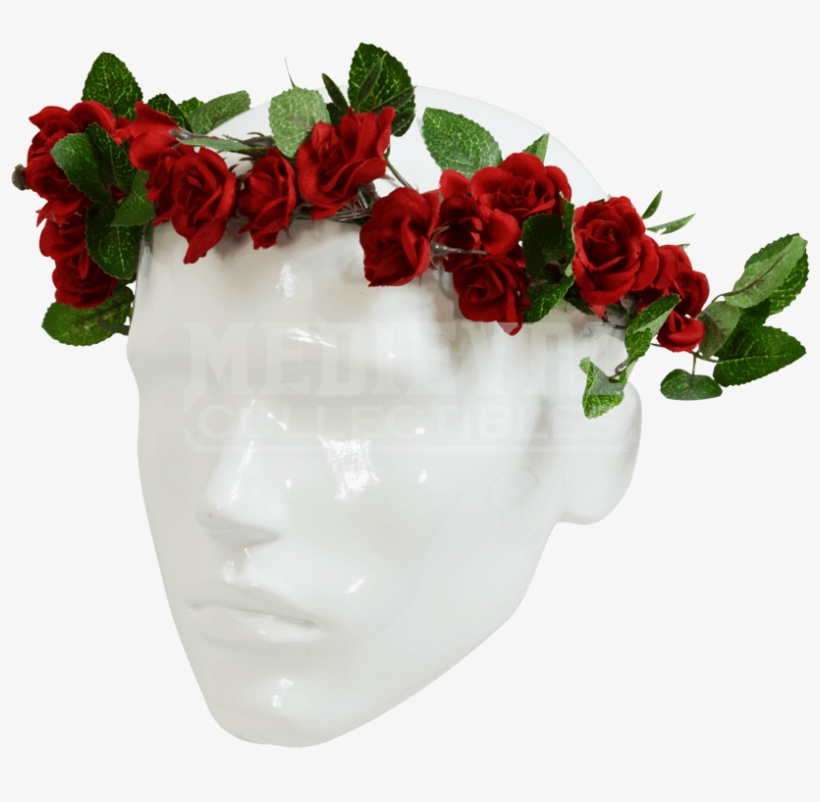 Holly Wreath On Head, transparent png #577412