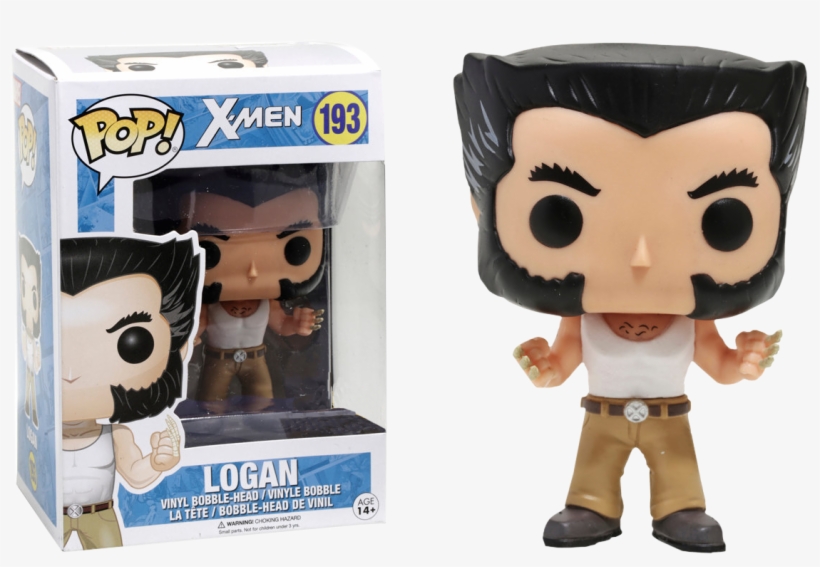 Logan In Tank Top Pop Vinyl Figurine - Wolverine Funko Pop, transparent png #577773