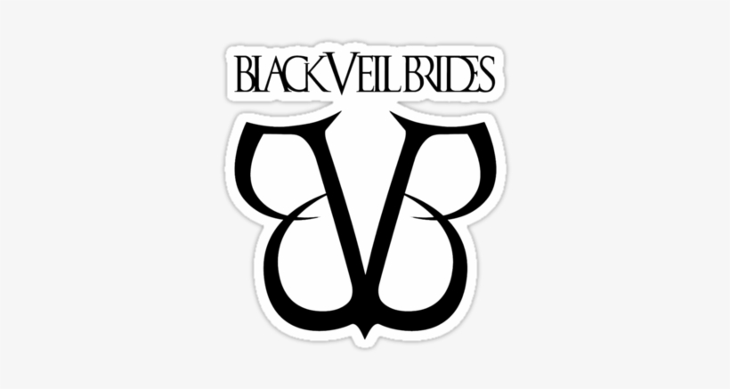 Black Veil Brides Logo By Lunarflower - Sticker Band, transparent png #577819