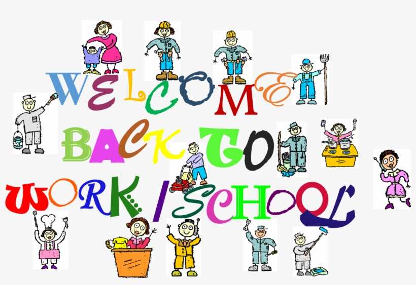 Transparent Welcome Back To School Graphic Free Stock - Welcome Back, transparent png #577980