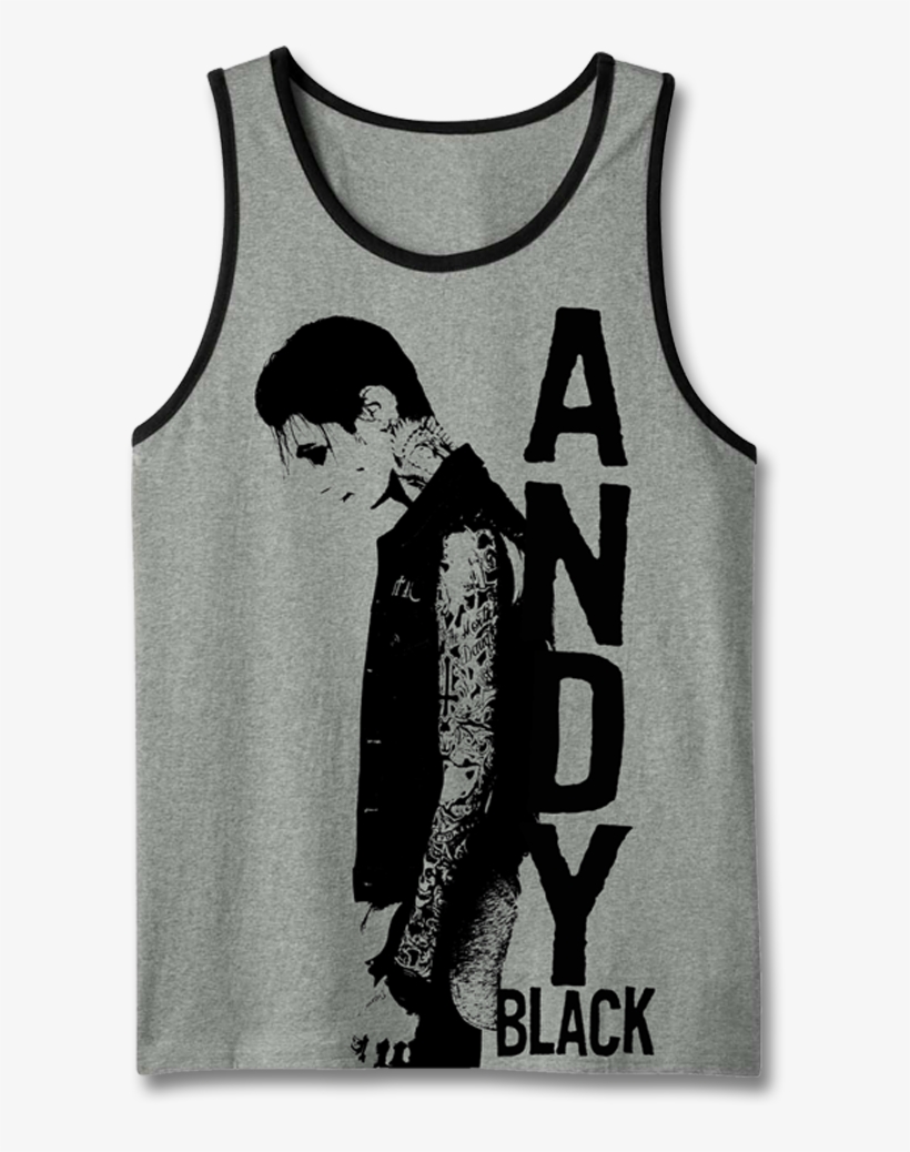 The Official Andy Black Merch Store - Active Tank, transparent png #578009