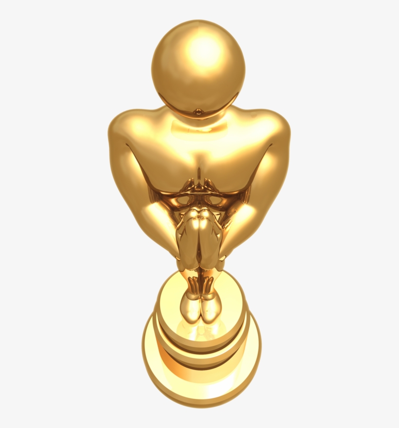 Gold Statue Transparent Background, transparent png #578133