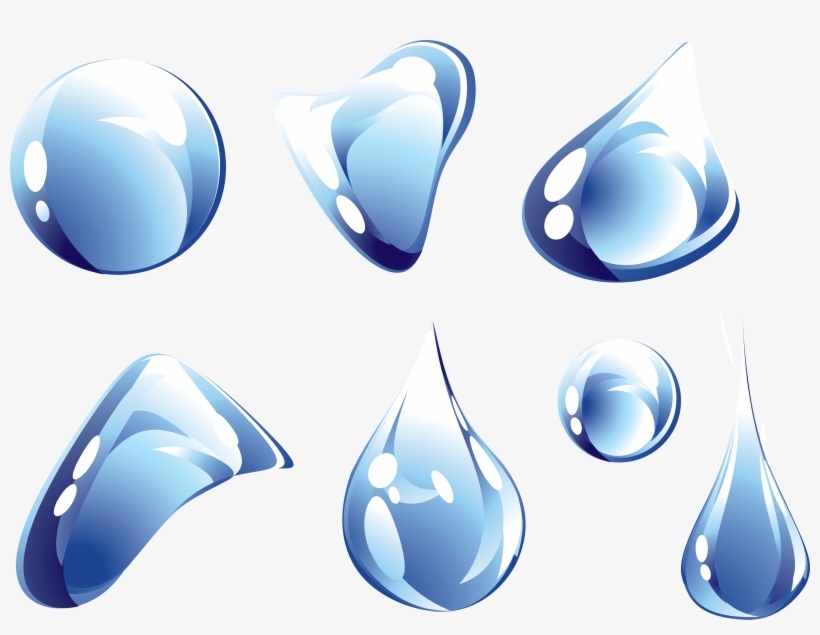 Water Drops Png Image - 3d Water Drop Png, transparent png #578476