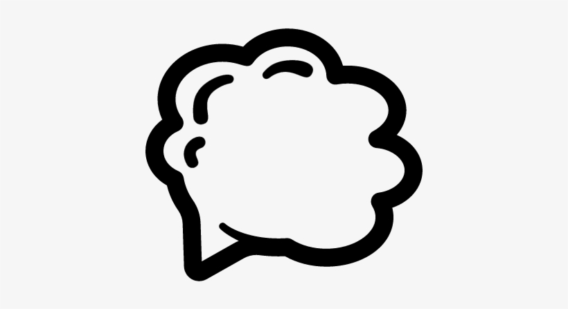 Thought Bubble Vector - Bocadillo Comic Png, transparent png #578487