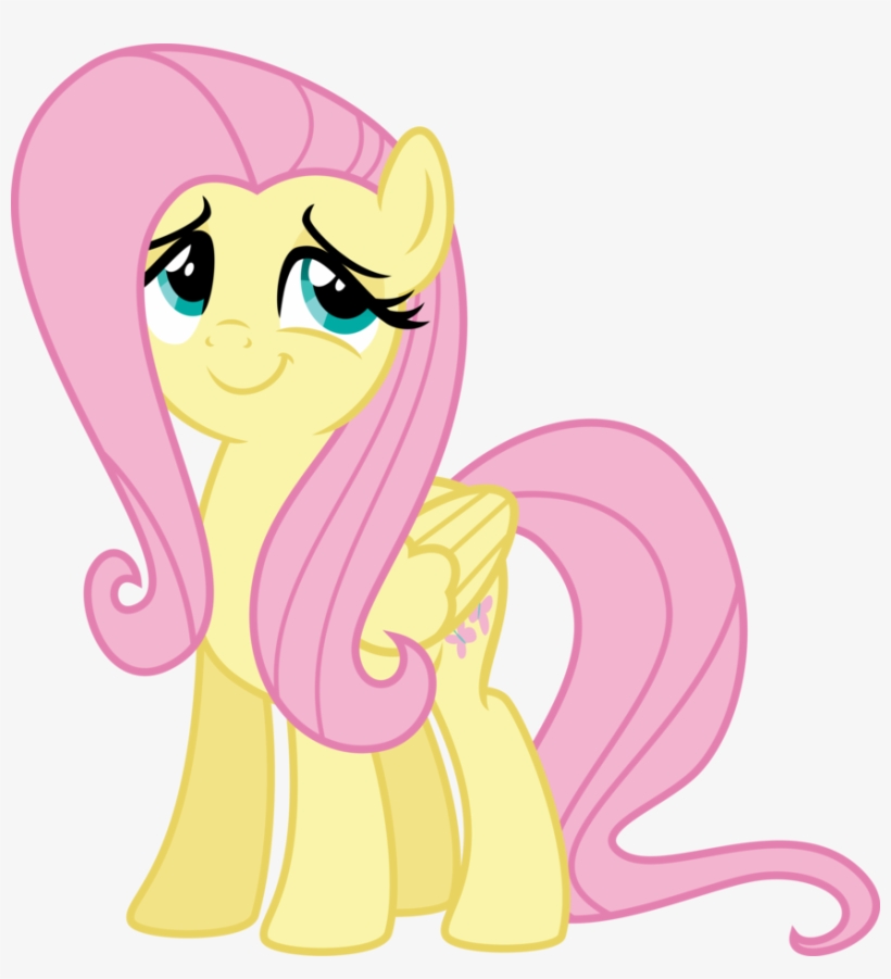 Fluttershy Is Happy For Her Brother By Osipush On Deviantart - My Little Pony Fluttershy Happy, transparent png #578578