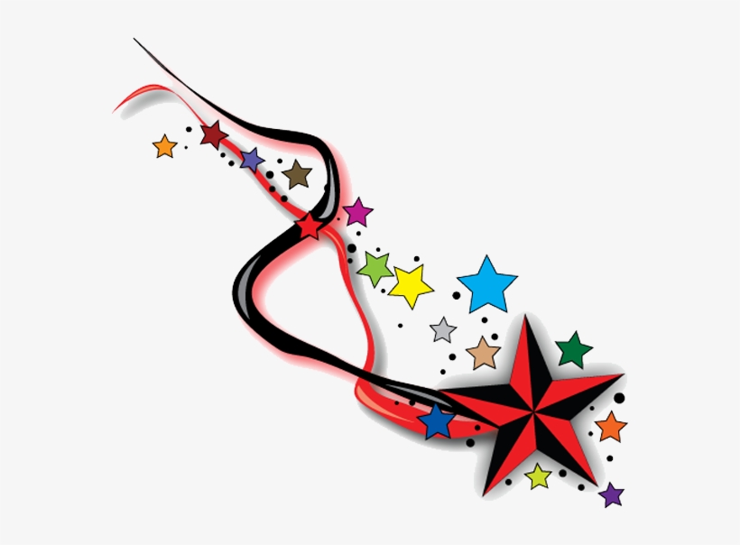 Shooting Star Tattoos- High Quality Photos And Flash - Tattoo Designs In Png, transparent png #578680