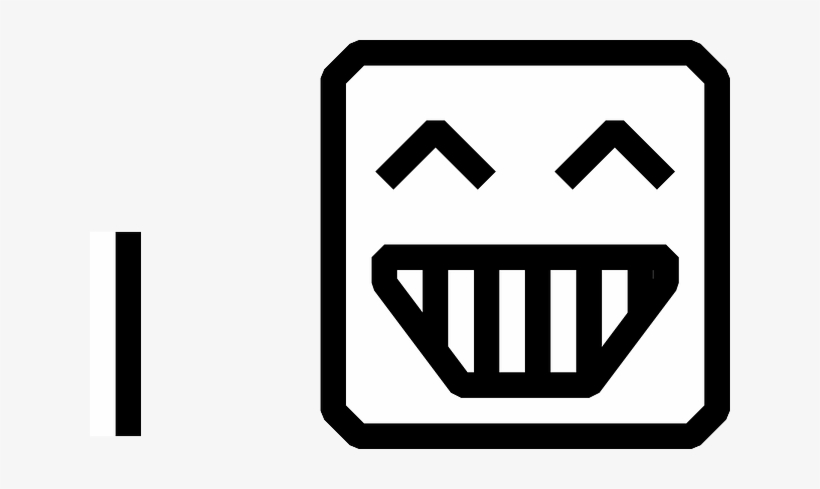 Black, Icon, Happy, Faces, Face, White, Cartoon, Smiley - Icon 16x16 Px, transparent png #578738
