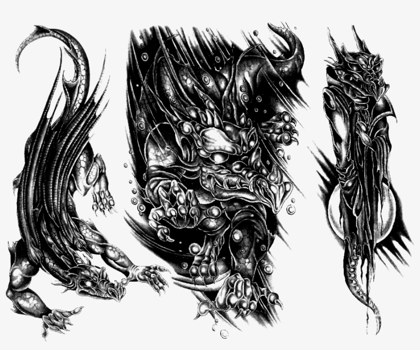 Mojo Shapes - Skull Tattoos Transparent Background, transparent png #578853