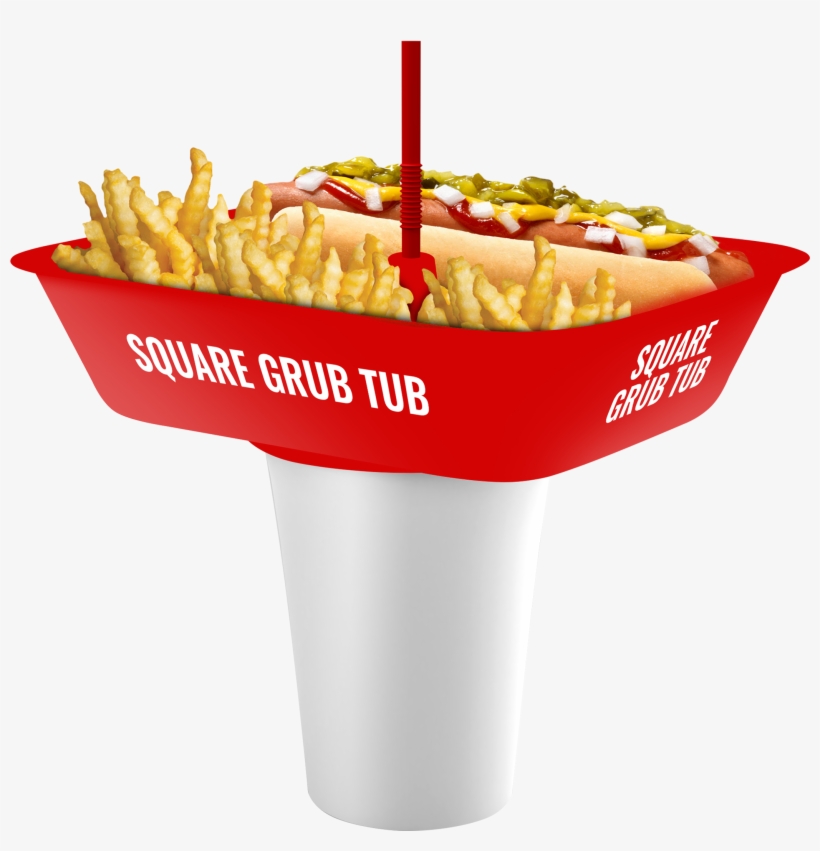 Grub Tub Squared Ren - French Fries, transparent png #578876