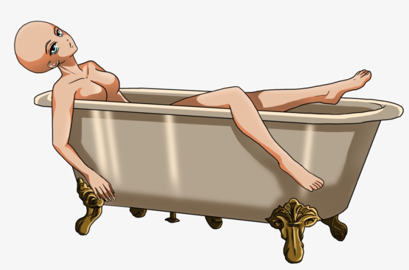 Female In Bath Tub Base Png - Tub .png, transparent png #579061