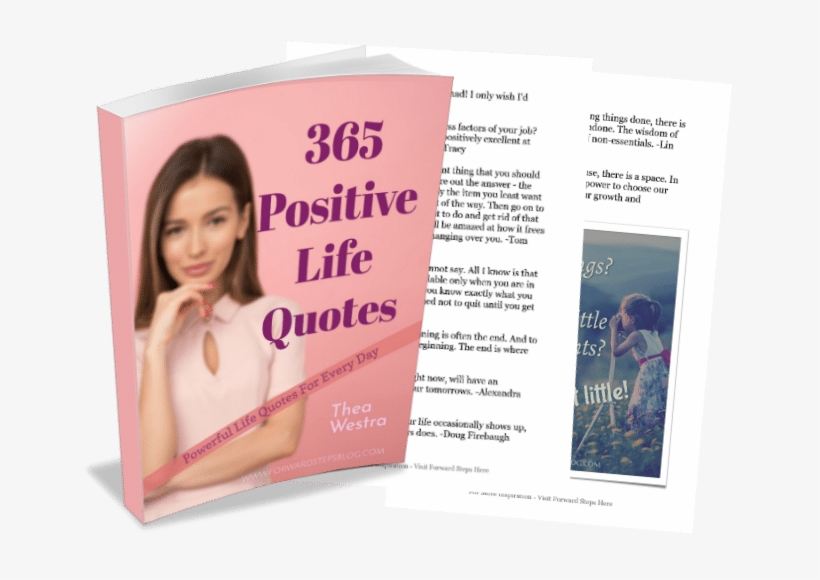 Purchase Your 365 Positive Life Quotes Ebook - Flyer, transparent png #579238