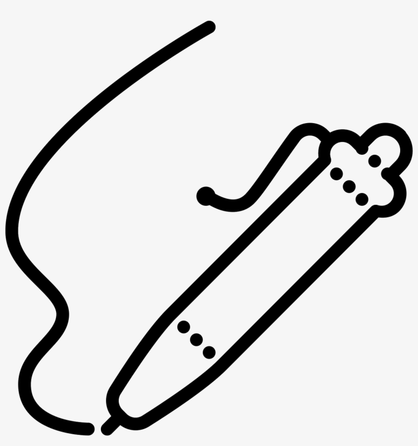 There Is A Squiggly Line Heading Downwards, And Where - Icon, transparent png #579502