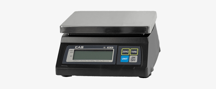 Cas Sw-rs 20lbs Weight Scale - Scale Integrate To Clover Pos, transparent png #579581