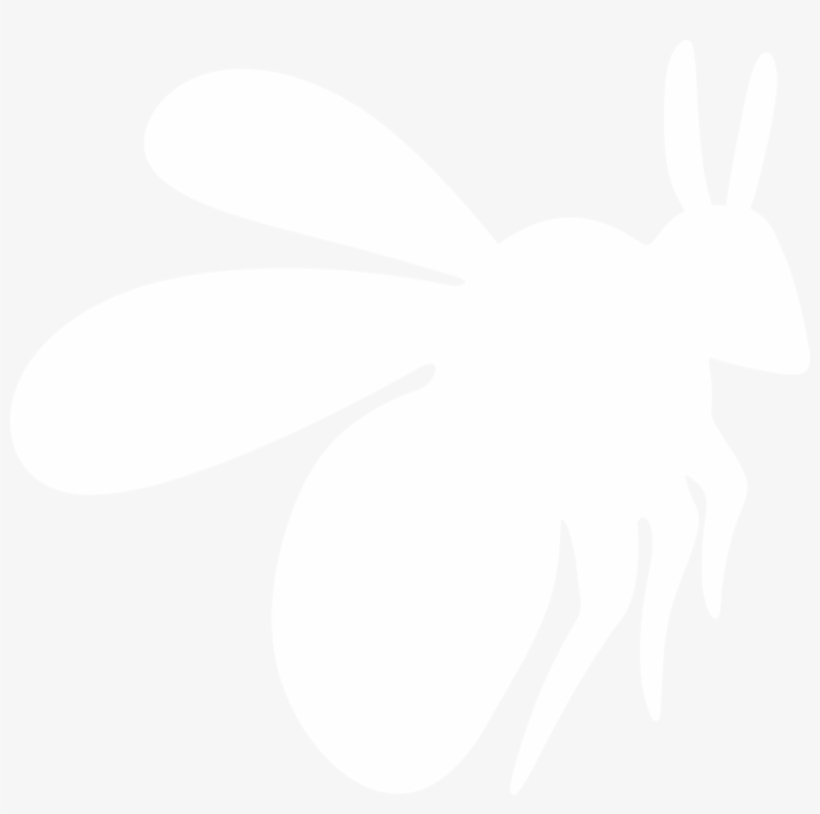 Bumble Bee Silhouette By Paperlightbox - Digital Art, transparent png #579595