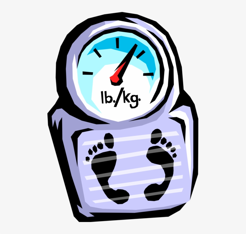 Vector Illustration Of Bathroom Weigh Scale Force-measuring - Much Would You Weigh On Venus, transparent png #579620