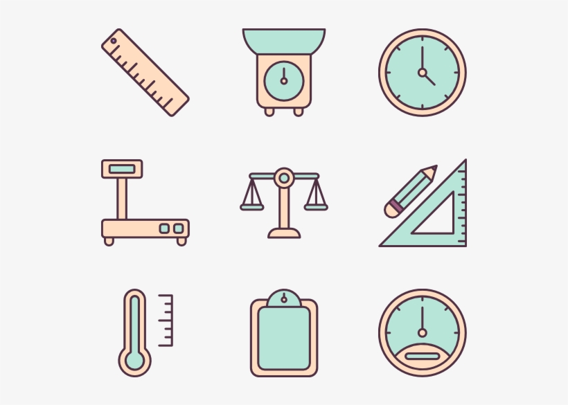 Measuring 16 Icons View All 3 Icon Packs Of Weight - Icon, transparent png #579642