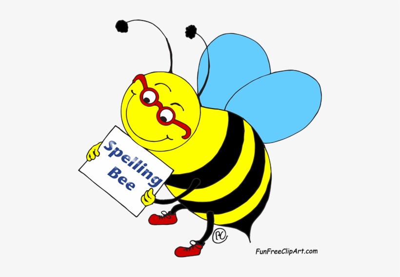 Spelling Bee Clipart Free - Draw A Spelling Bee - Free Transparent