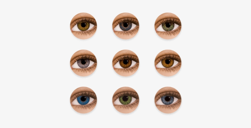 Coloured Contact Lenses - Prescription Coloured Contact Lenses Uk, transparent png #579805
