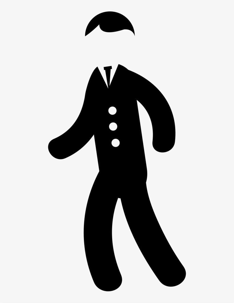 Elegant Man Walking - Download, transparent png #579874