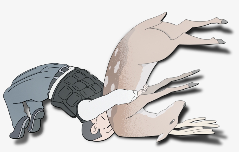Image Of Kōchō-sensei Vs Deer - Deer, transparent png #5701132
