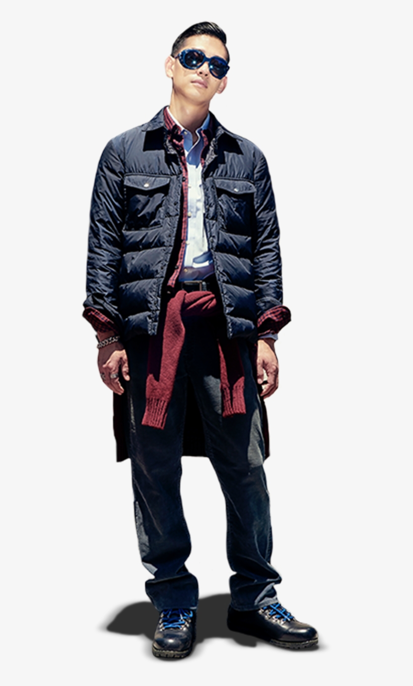 Moncler Fragment Hiroshi Fujiwara Lookbook 10 - Lookbook, transparent png #5701724