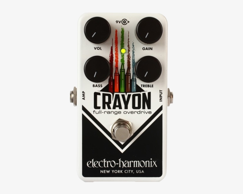 Electro Harmonix Crayon 69 Full Range Overdrive, transparent png #5701854