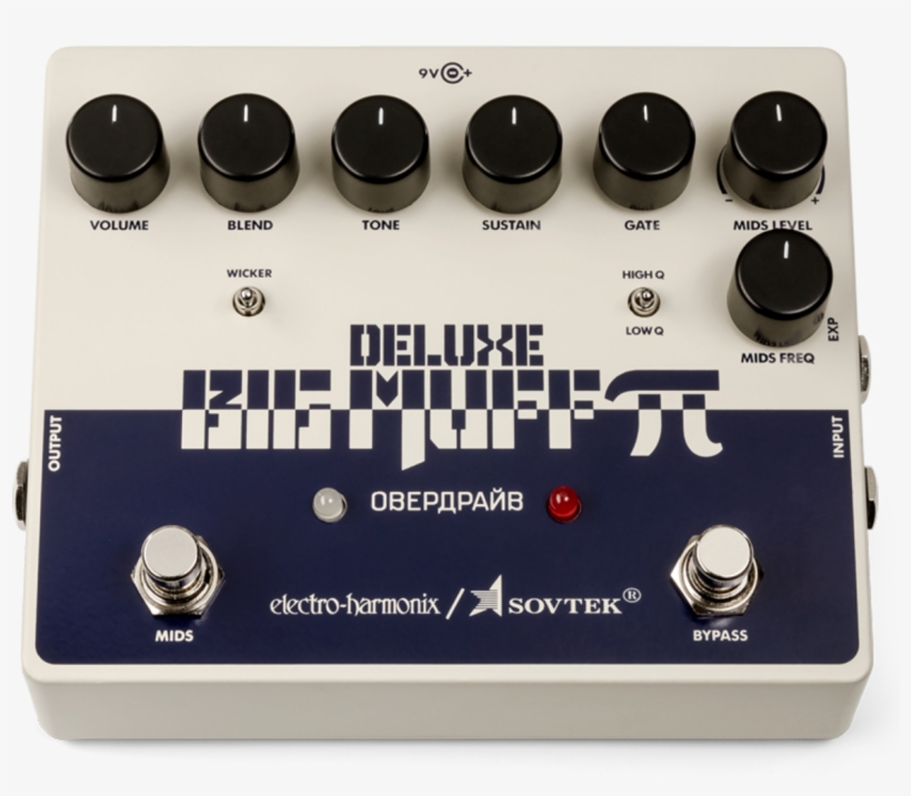 Electro-harmonix Sovtek Deluxe Big Muff Pi - Ehx Sovtek Deluxe Big Muff, transparent png #5702844