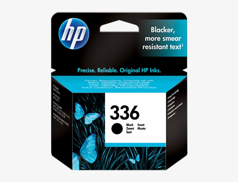 Hp Original 336 Black Ink Cartridge - Hp 339, transparent png #5702910