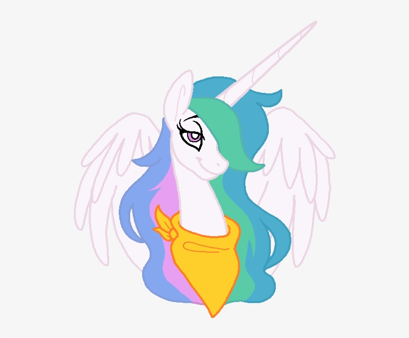 Princess Celestia - Cartoon, transparent png #5703340