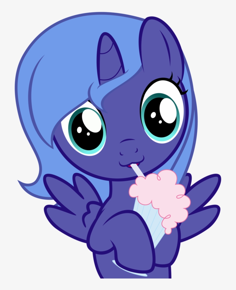 Report Rss Princess Luna Also Loves Milkshakes - My Little Pony Princess Luna Face, transparent png #5703661