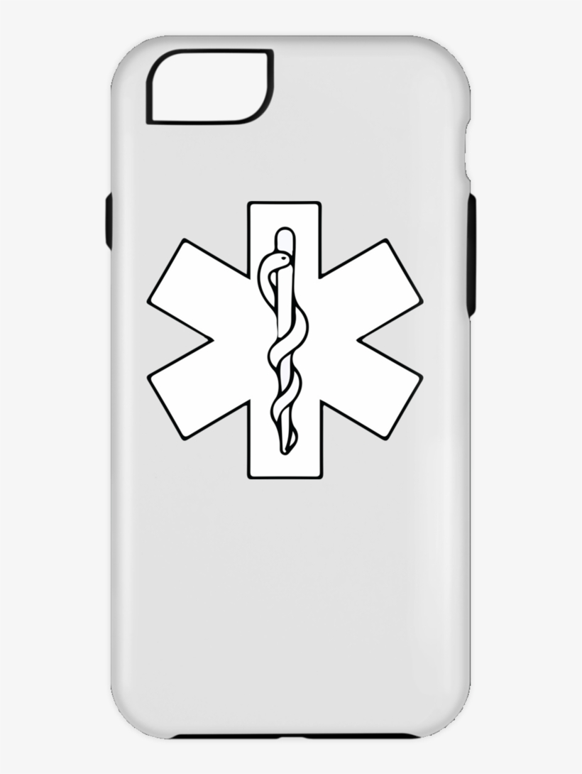 Star Of Life White Iphone 6 Plus Tough Case - Judge Dredd, transparent png #5703879
