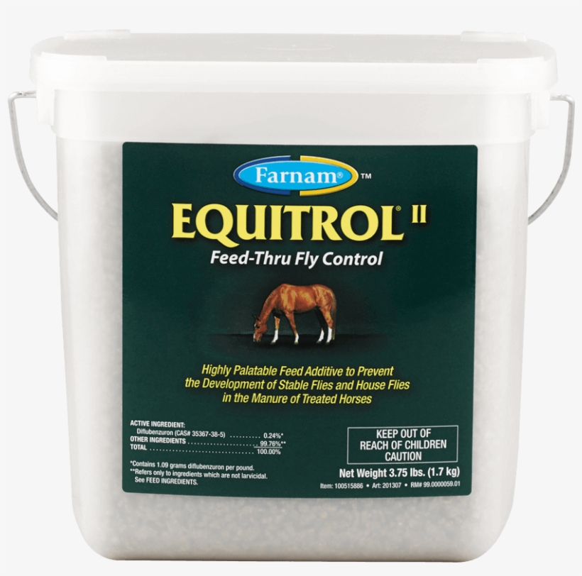 3 - 75 Lb - Farnam Equitrol Ii Feed-thru Fly Control, transparent png #5705747