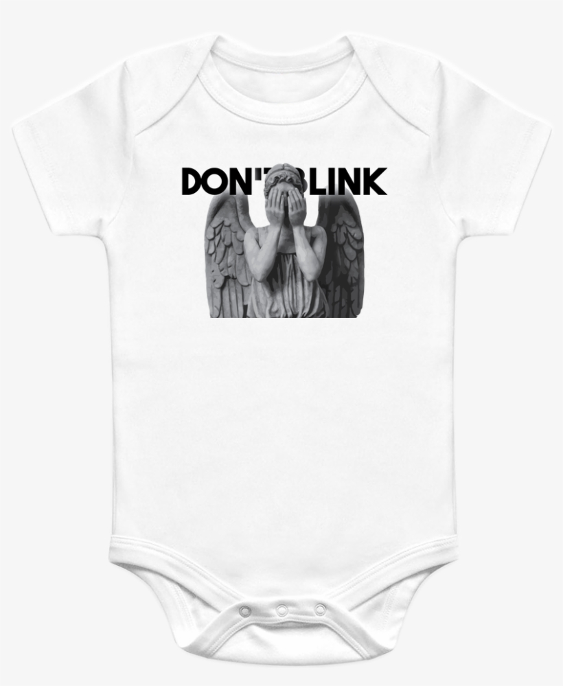 "don't Blink" Weeping Angels Doctor Who Baby Onesies - Doctor Who: Weeping Angel 1:6-scale Figure, transparent png #5706189