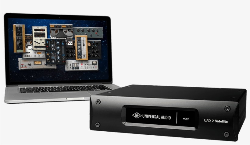 Universal Audio Uad-2 Satellite Thunderbolt - Universal Audio Uad 2 Satellite Thunderbolt Quad, transparent png #5706611