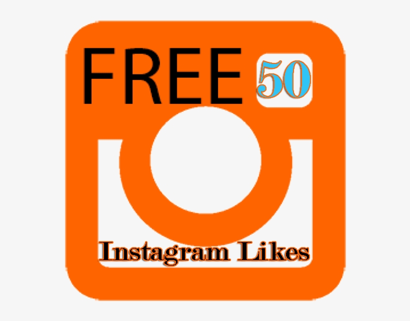 50 Free Instagram Likes - Free Hosting Logo Png, transparent png #5707852