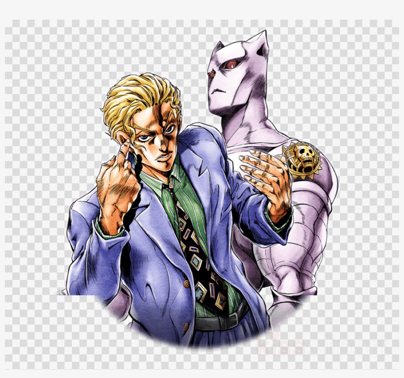 Yoshikage Kira Clipart Yoshikage Kira Jotaro Kujo Josuke - Kira Yoshikage Png, transparent png #5707911