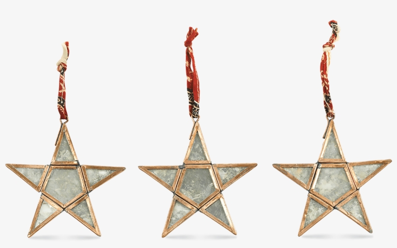 Nkuku Sumba Hanging Copper Stars Set Of - 3 Star Png, transparent png #5708368