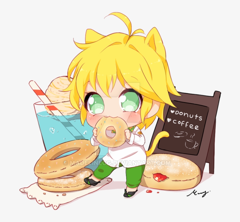 Ych Donut By Madelinecg - Meliodas Cute, transparent png #5708800