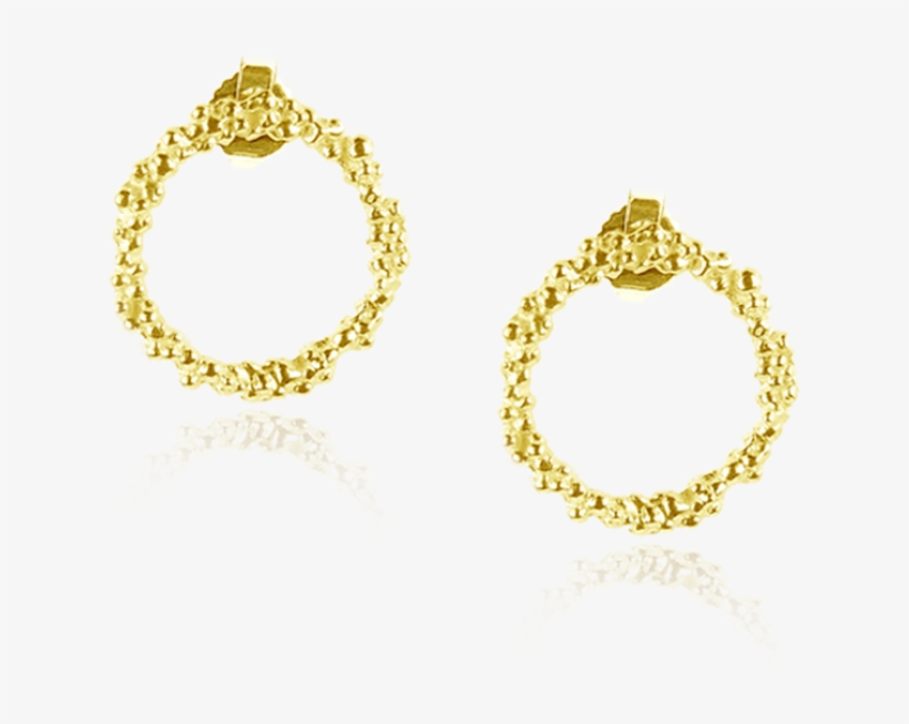 Vermeil Circle Studs - Circle, transparent png #5710896