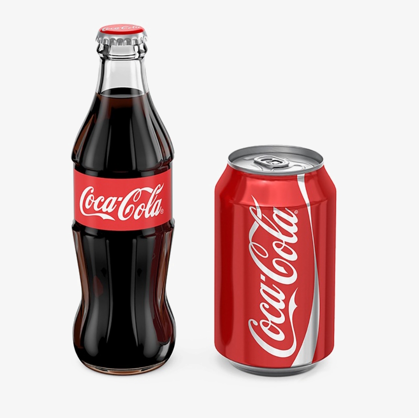Coca Cola Soft Drink - Coca Cola 3d Model, transparent png #5711076