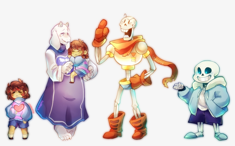 Ex, - Undertale Character Lineup, transparent png #5711826
