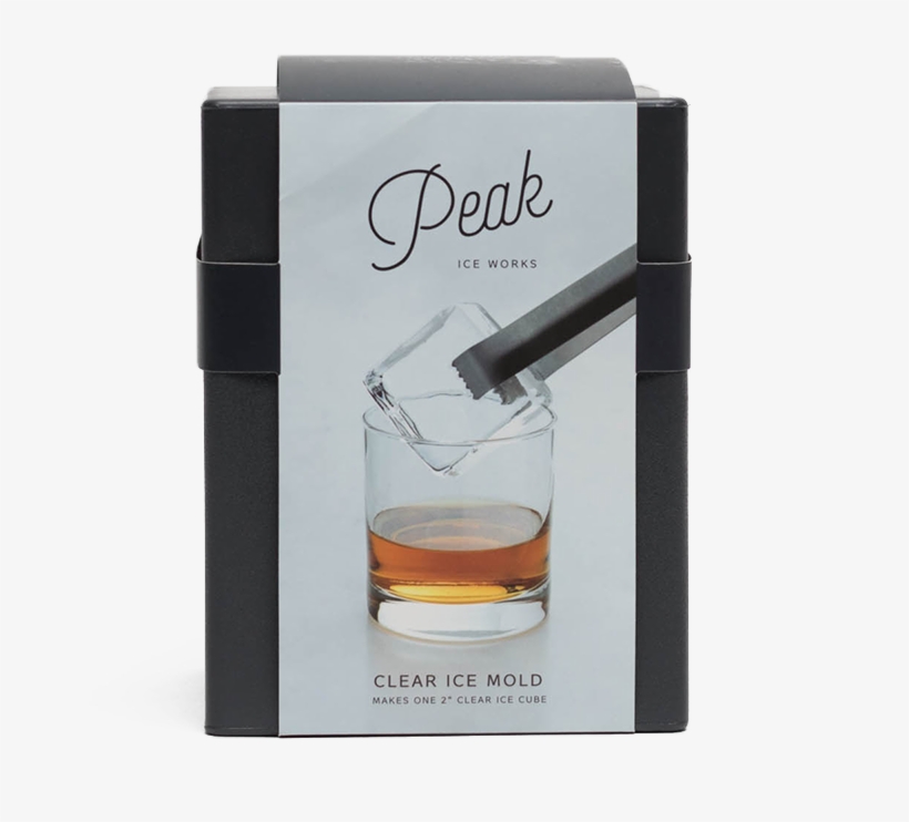 Peak Clear Ice Mold - W&p Design Peak Ice Works Clear Ice Cube Mold ,, transparent png #5712085