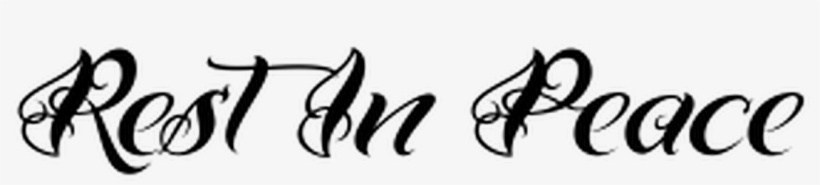 Restinpeace Restinpeacesticker Inlovingmemory Inlovingm - Ad Maiorem Dei Gloriam, transparent png #5713955