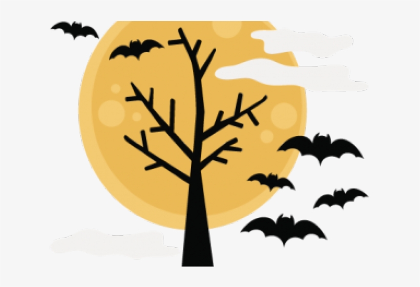 Halloween Clipart Clipart Halloween Tree - Transparent Background Halloween Clipart Png, transparent png #5714022