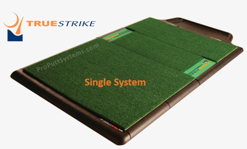 Popular True Strike Single Model - Truestrike Single Golf Mat, transparent png #5715205