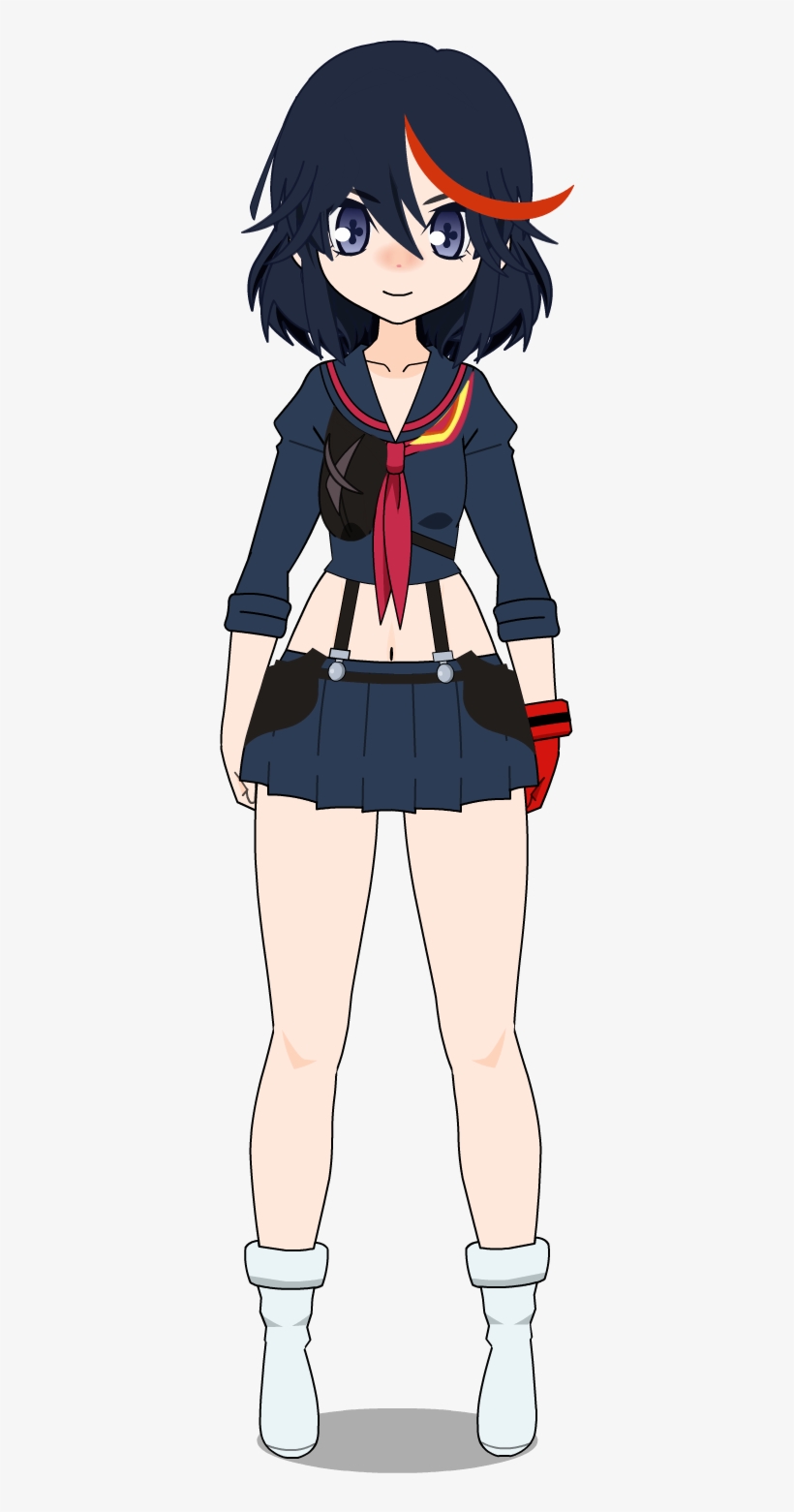 Ryuko Matoi [ Export] By Babys-nerdorito - Kisekae Ryuko Matoi, transparent png #5715961